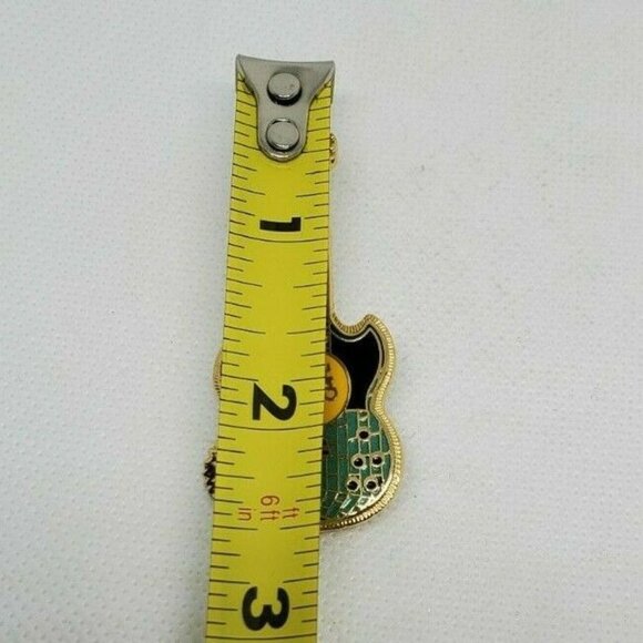 Myrtle Beach Hard Rock Café Guitar Pin Double Neck "Pyramid" Collectible - Picture 11 of 12